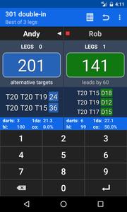 Darts Scoreboard