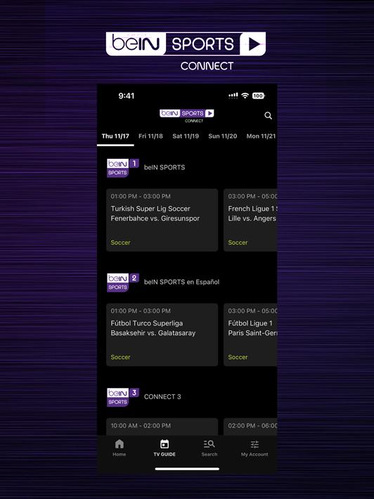 beIN SPORTS CONNECT