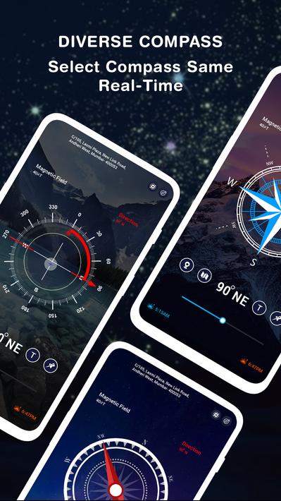 Digital Compass : GPS & Smart