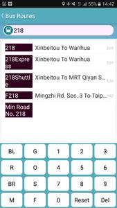 KaoHsiung Bus Timetable