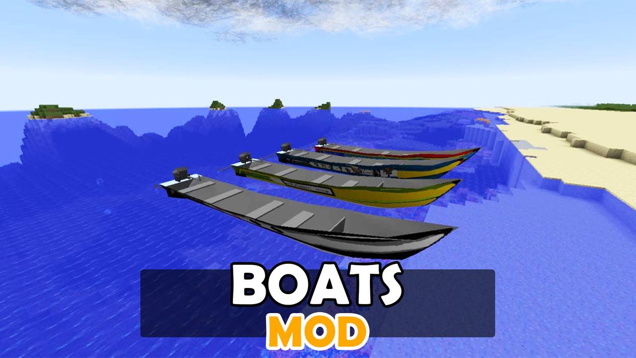 Boats Minecraft Mod