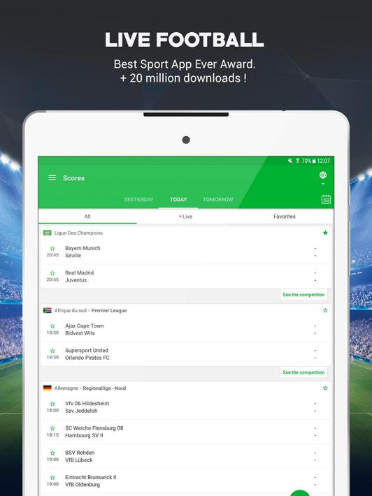 SKORES - Live Football Scores