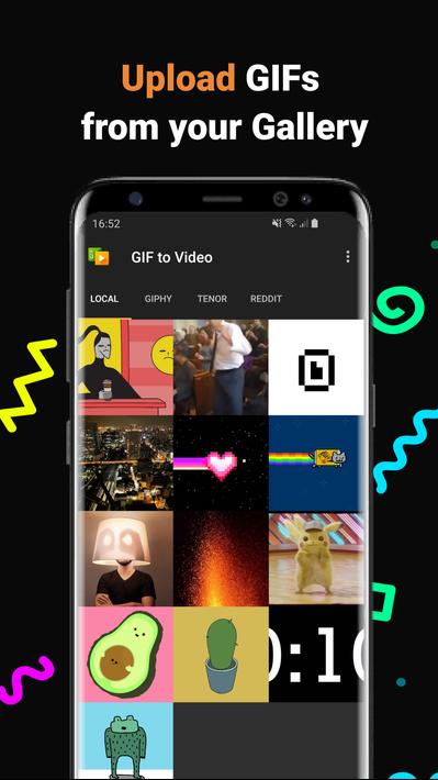 GIF Maker, GIF to Video