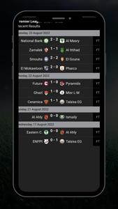 Egyptian League matches