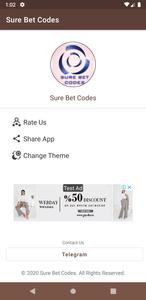 Sure Bet Codes