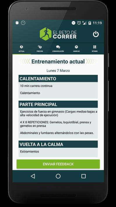 El reto de correr