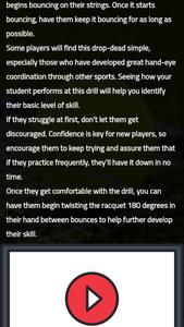 Tennis Drills Guide