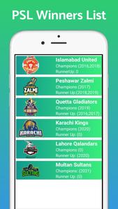 PSL 8 Schedule & Live Score