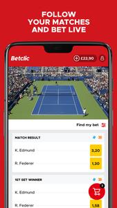 Betclic live sports betting &