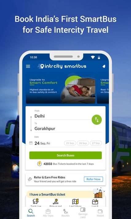 IntrCity: Bus Ticket Booking