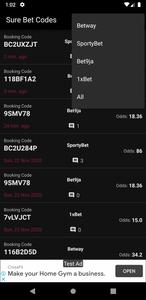 Sure Bet Codes