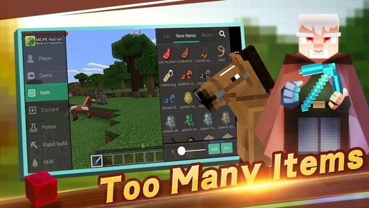 Master for Minecraft(Pocket Edition)-Mod Launcher