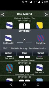 Table Spanish League