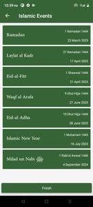 Hijri calendar (Islamic Date)