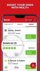 Betclic live sports betting &
