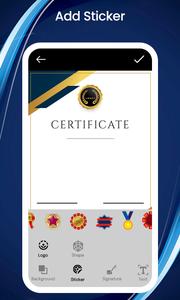 E-Certificate Maker