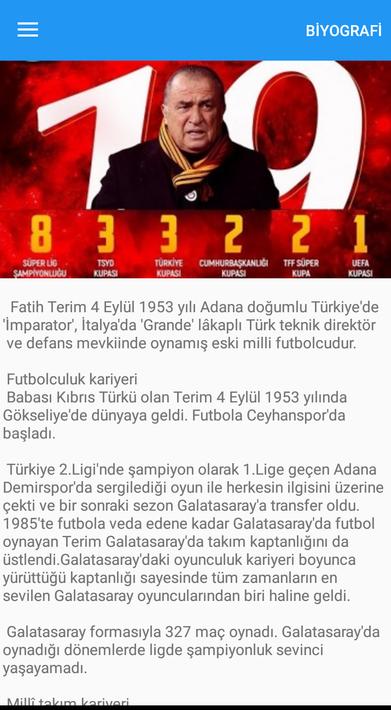 FATİH TERİM BİYOGRAFİ
