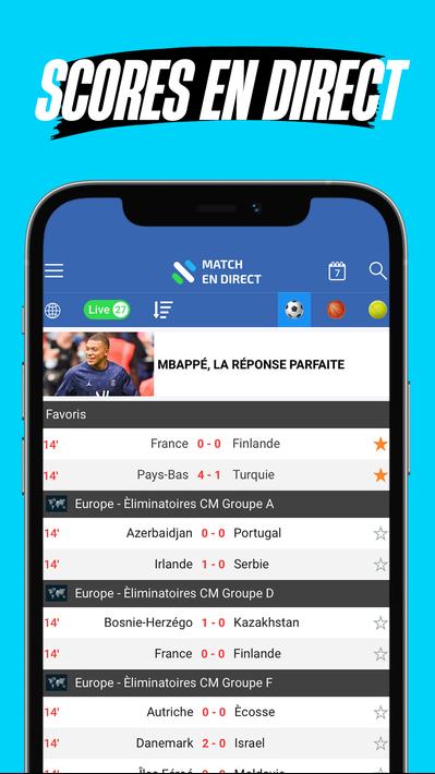 Match en Direct - Live Score