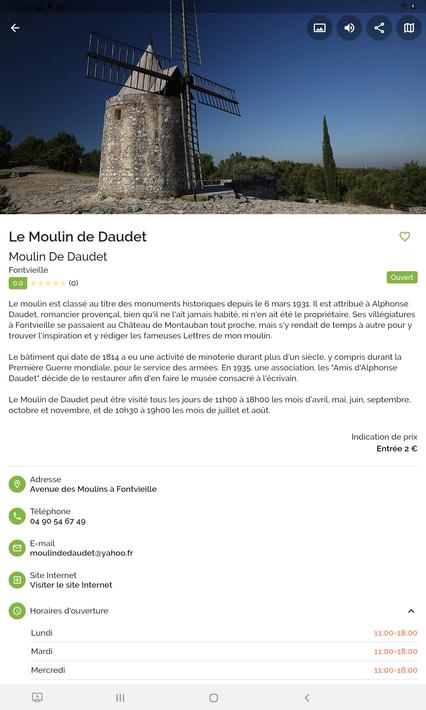 The Alpilles app