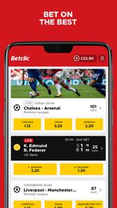 Betclic live sports betting &