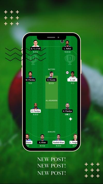 IPL Live 2023, Dream11 Team