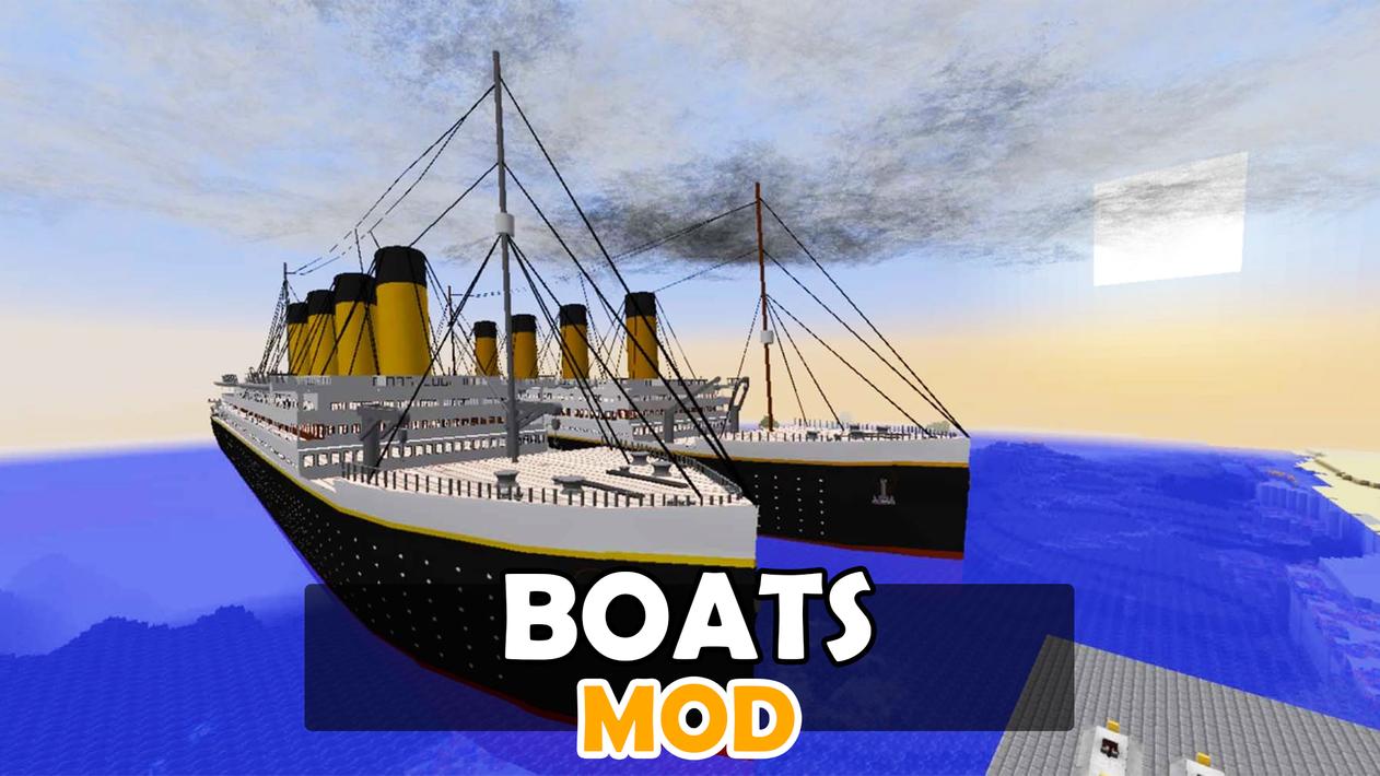 Boats Minecraft Mod