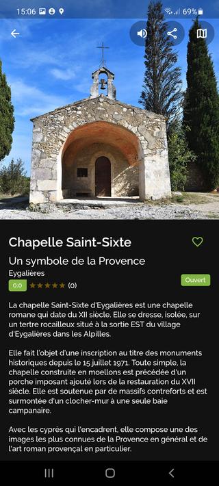 The Alpilles app