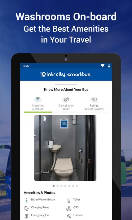 IntrCity: Bus Ticket Booking