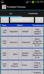 Football Fixtures
