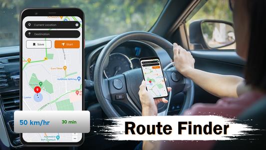 GPS Live Navigation, Road Maps