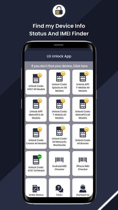 Unlock LG Phone - IMEI Unlock
