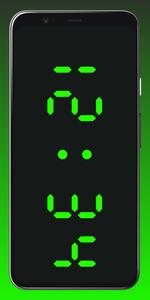 Fullscreen Clock