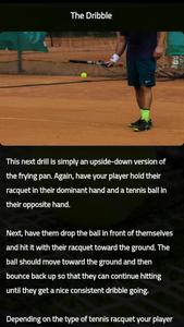 Tennis Drills Guide