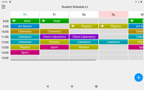 Student Schedule Lt.