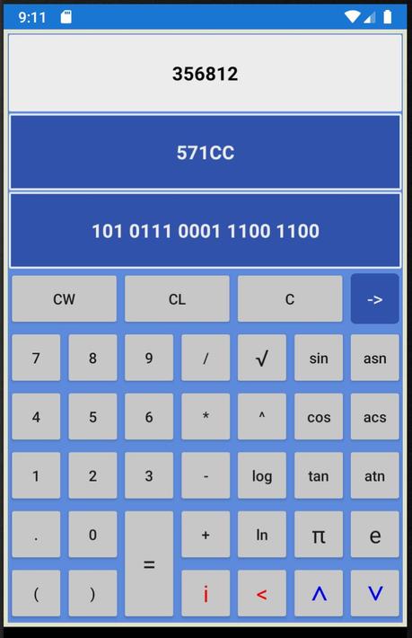 Calculadora Complejos