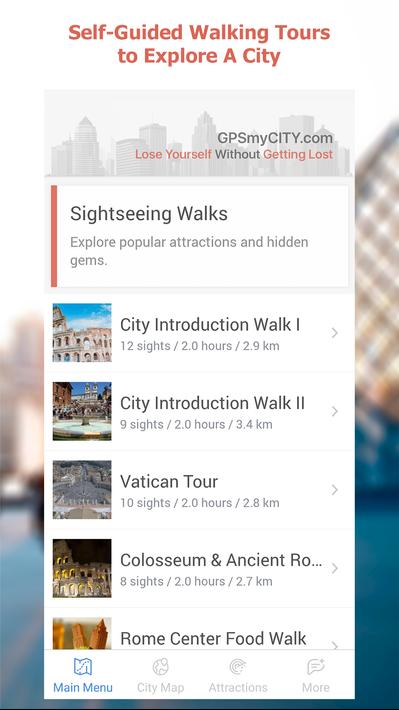 Valletta Map and Walks