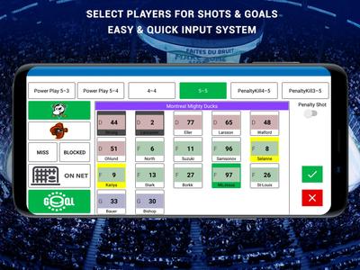 iTrackHockey: Stats/Timekeeper
