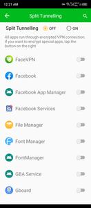 Face VPN for game social media