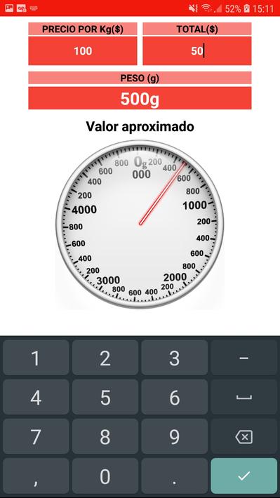 Balanza analógica - digital