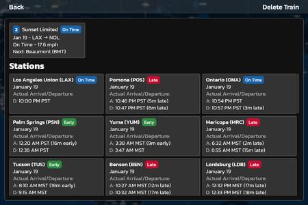 Amtraker | Amtrak Tracker