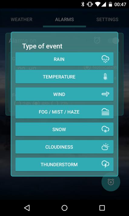 Custom Weather Alerts