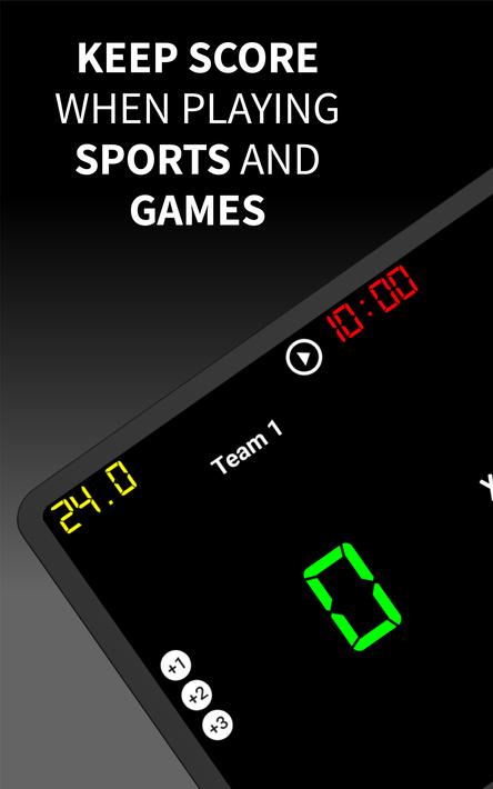 Virtual Scoreboard: Keep Score