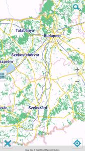 Map of Hungary offline
