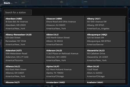 Amtraker | Amtrak Tracker