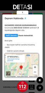 Deprem Takip Sistemi - DETASI