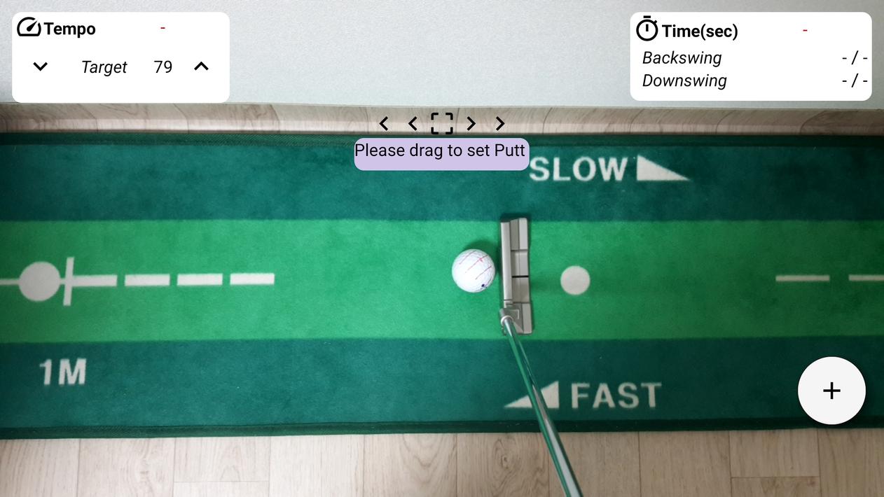 Golf Putt Tempo