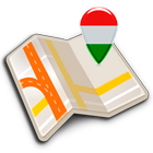 Map of Hungary offline