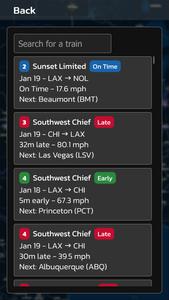 Amtraker | Amtrak Tracker