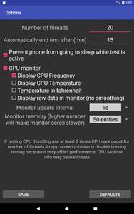 CPU Throttling Test