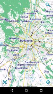 Map of Budapest offline
